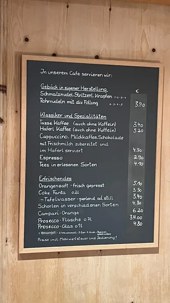menu 1 of Schmalznudel - Cafe Frischhut