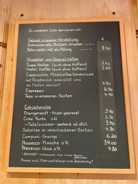 menu 2 of Schmalznudel - Cafe Frischhut