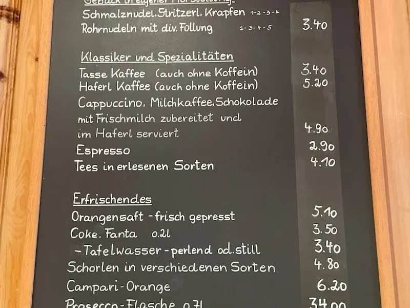 menu 2 of Schmalznudel - Cafe Frischhut