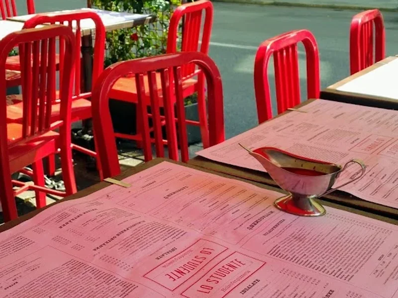 menu 2 of Lo Studente