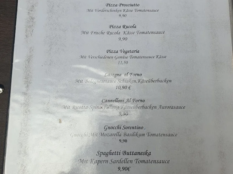 menu 0 of Coccinella Holzoffenpizza