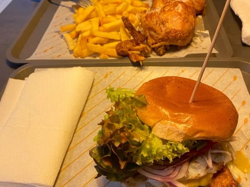 menu 2 of Chicken and Fries