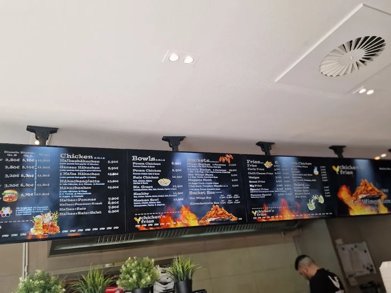 menu 1 of Chicken and Fries