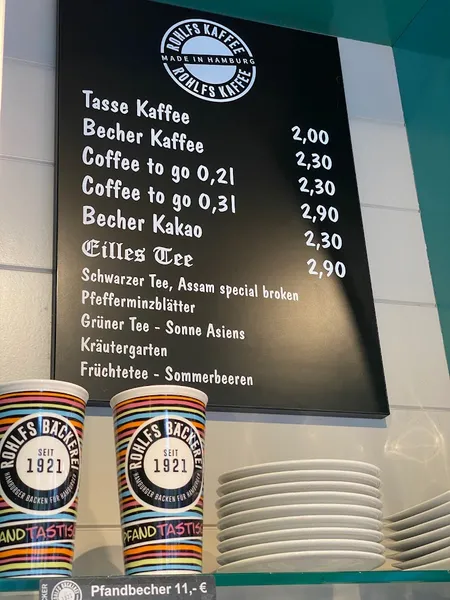 menu 0 of Rohlfs Bäckerei Konditorei GmbH