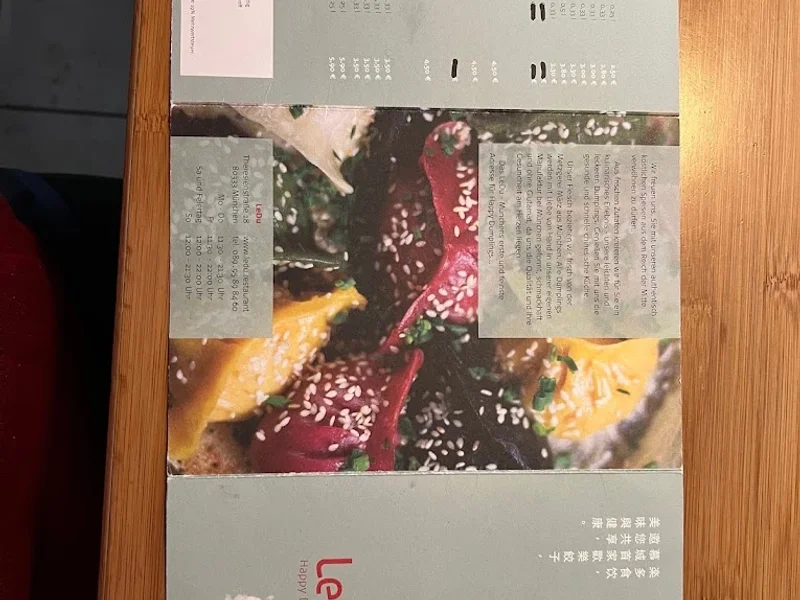 menu 1 of Ledu Happy Dumplings