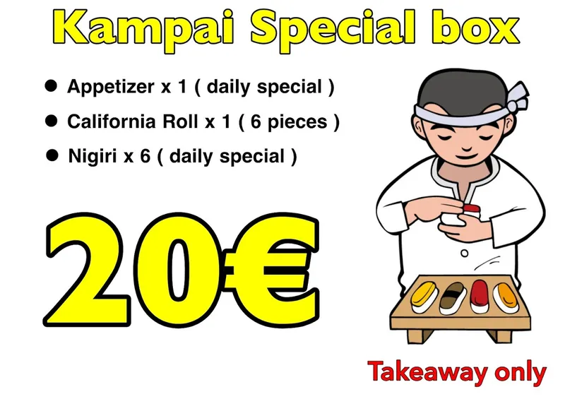 menu 0 of Kampai