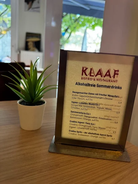 menu 1 of Klaaf