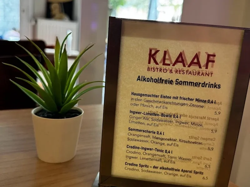 menu 1 of Klaaf
