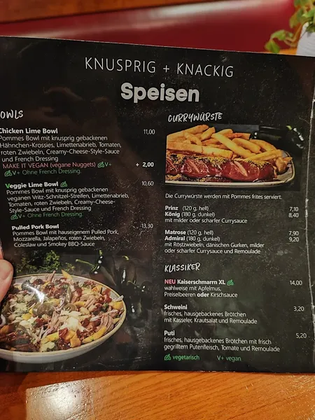 menu 2 of Schweinske Rahlstedt