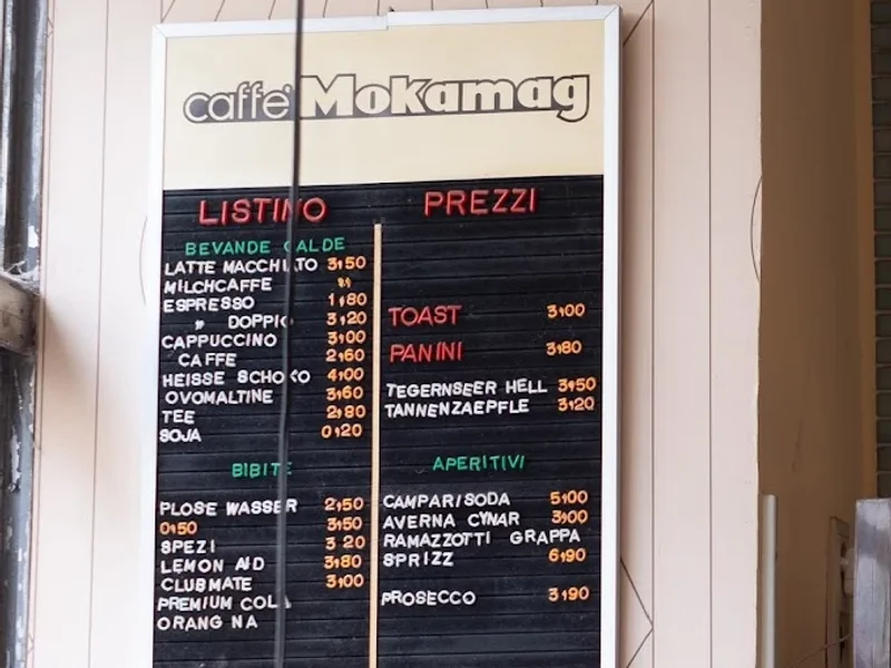 menu 0 of fortuna cafébar