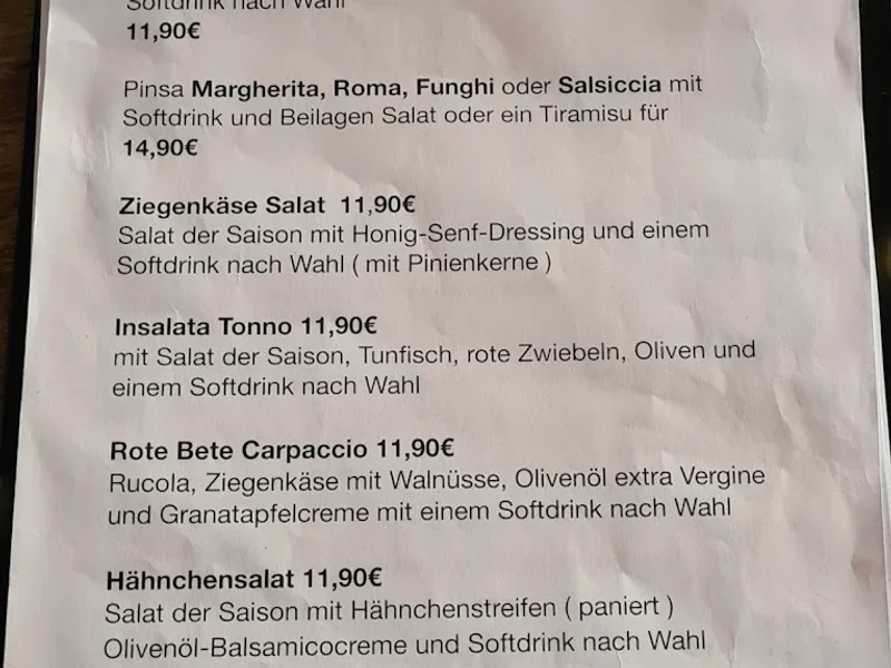 menu 0 of La Boom Café & Weinbar - München