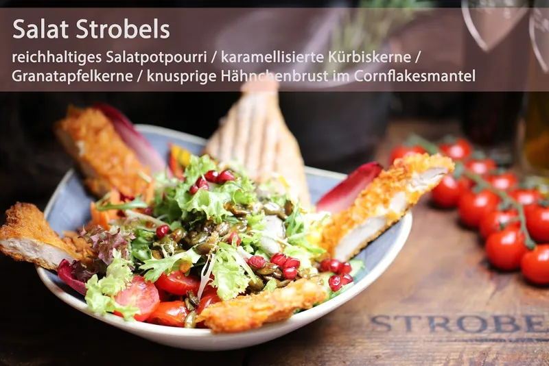 menu 1 of Strobels