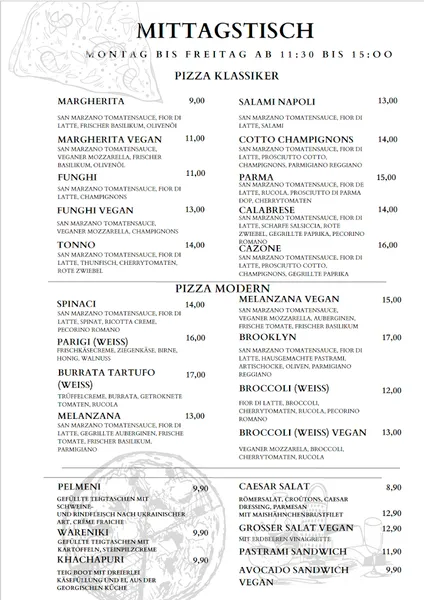 menu 0 of Restaurant Stadewäldchen