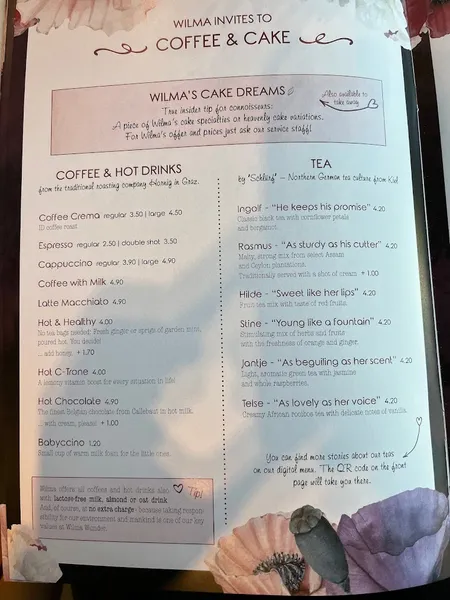 menu 1 of Wilma Wunder Stuttgart