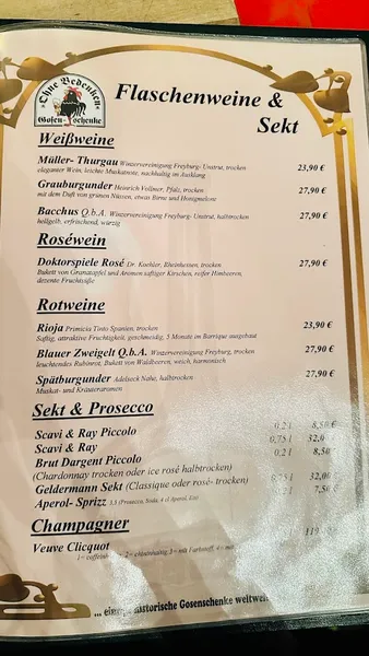 menu 2 of Gosenschenke Ohne Bedenken Inh. Loreen Heinrich