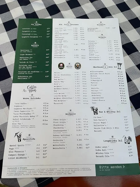 menu 0 of Stengelhof