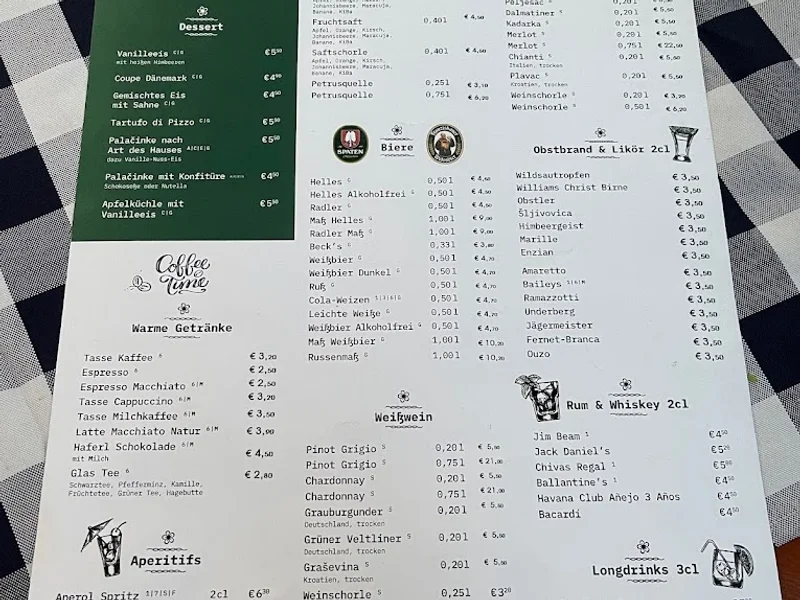 menu 0 of Stengelhof