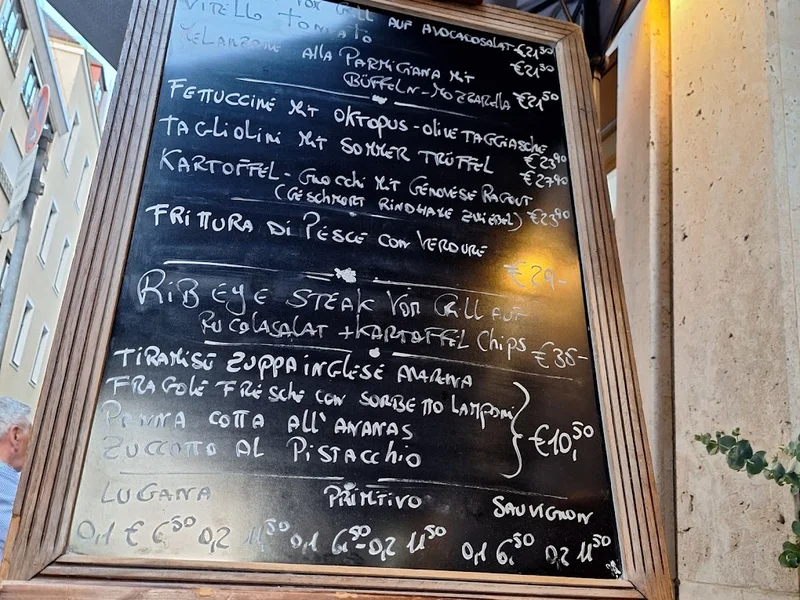 menu 2 of Il Tenore