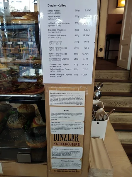 menu 0 of Brot & Feinbäckerei Neulinger