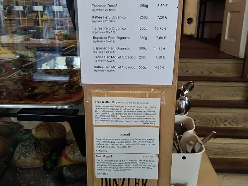 menu 0 of Brot & Feinbäckerei Neulinger