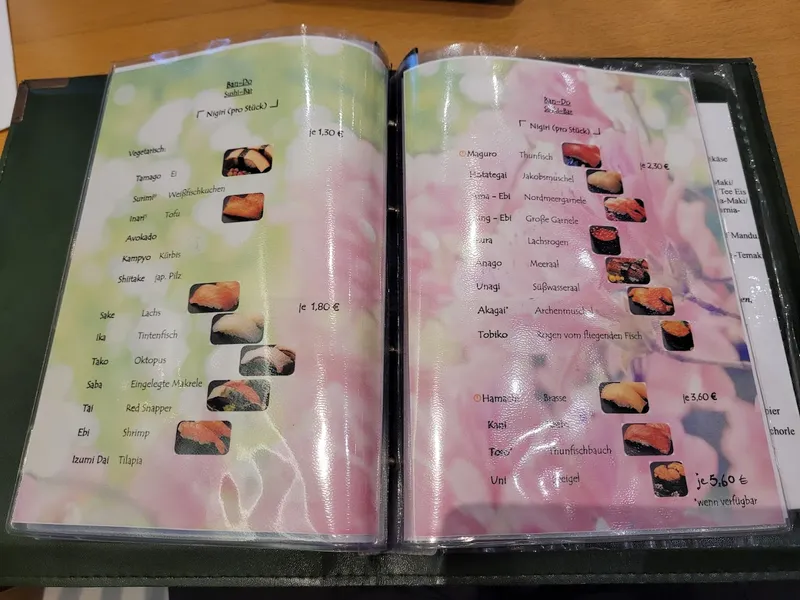 menu 0 of Bando Sushi-Bar Japanisches Restaurant