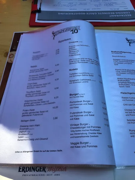 menu 0 of Schramme 10