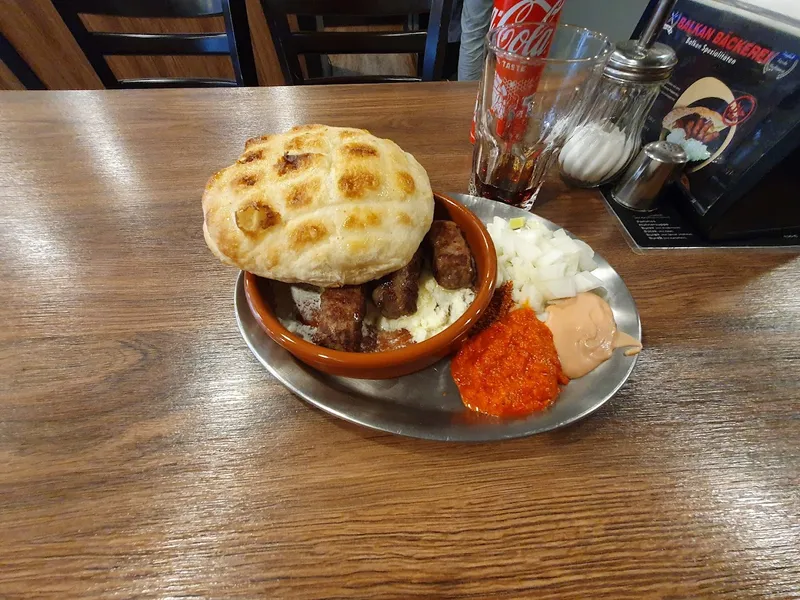 menu 2 of BALKAN BÄCKEREI HARBURG