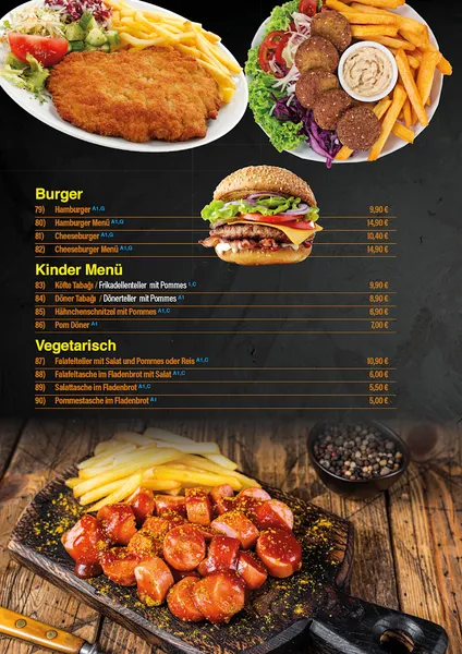 menu 1 of Sultan’s Palace Restaurant in Essen (Früher: Tadi Marifet Essen)