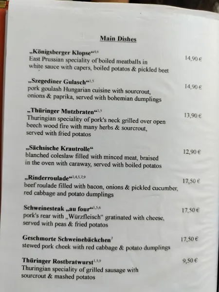 menu 2 of Gaststätte Kollektiv