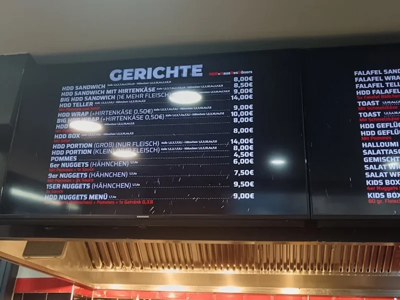 menu 1 of Haus des Döners