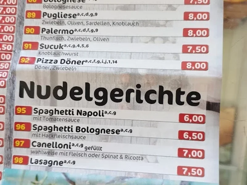 menu 2 of Düxer Grill