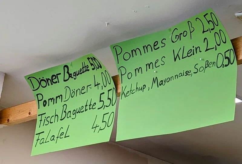 menu 0 of Yebi Döner