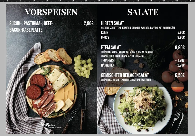 menu 2 of Restaurant Etem Kasap & Grill