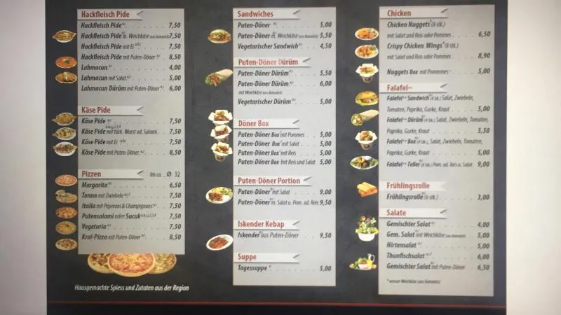 menu 1 of Restaurant Kral Kebap