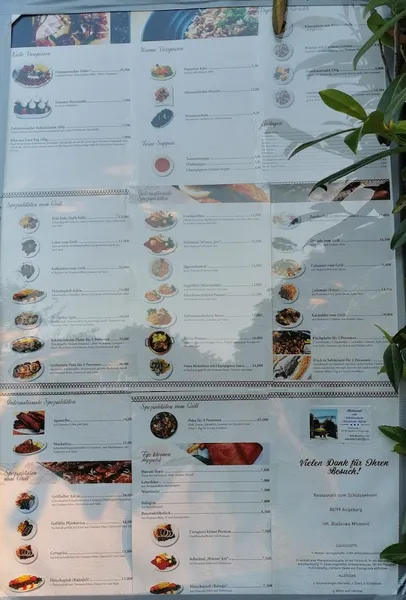 menu 2 of Restaurant Zum Schützenheim