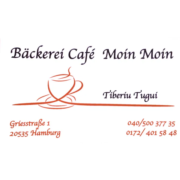 menu 0 of Bäckerei Cafe Moin Moin
