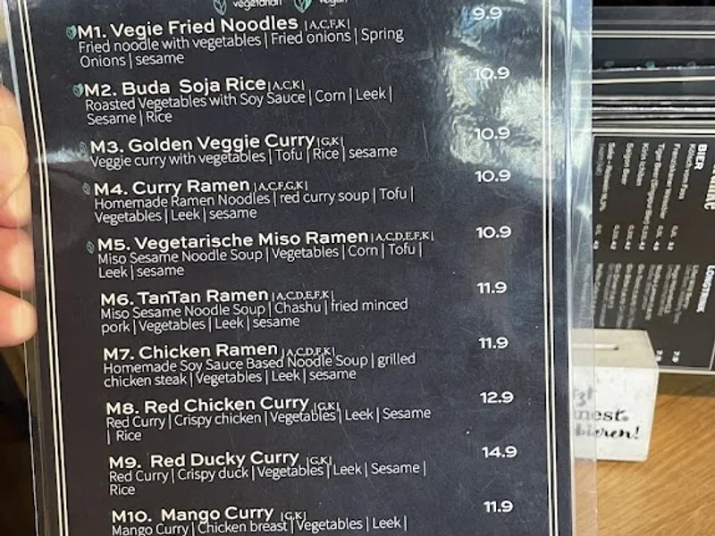 menu 2 of COCO Ramen - Sushi - Asian kitchen