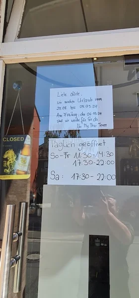 menu 1 of My Thai Restaurant