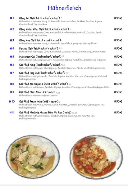 menu 0 of Aroy Dee Thai Imbiss