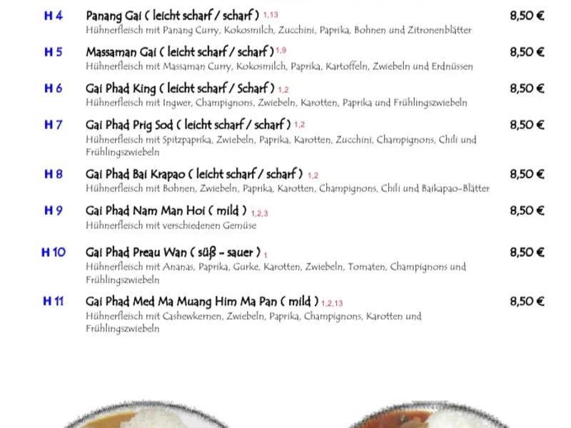 menu 0 of Aroy Dee Thai Imbiss