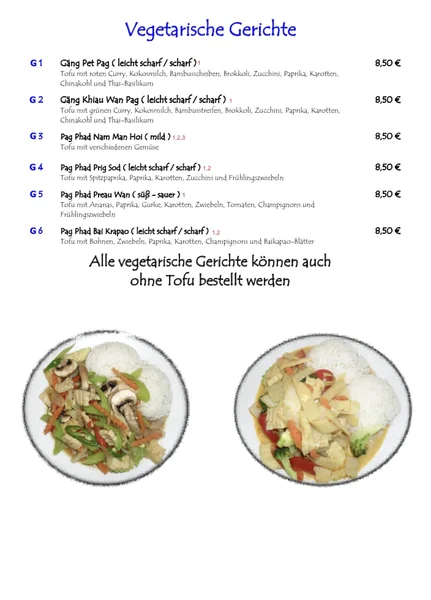 menu 1 of Aroy Dee Thai Imbiss