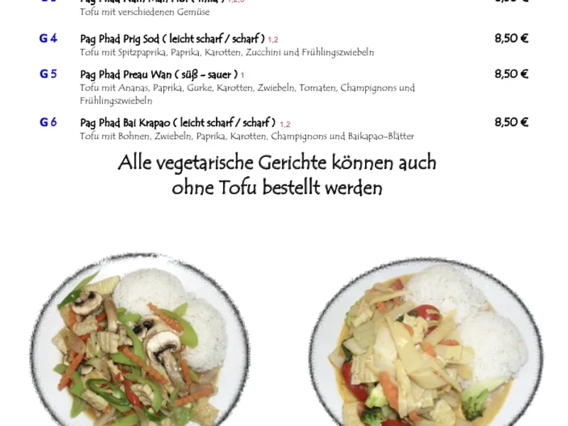 menu 1 of Aroy Dee Thai Imbiss