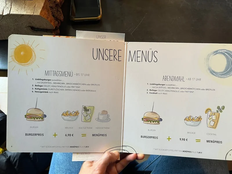 menu 2 of HANS IM GLÜCK - MÜNCHEN Nymphenburg