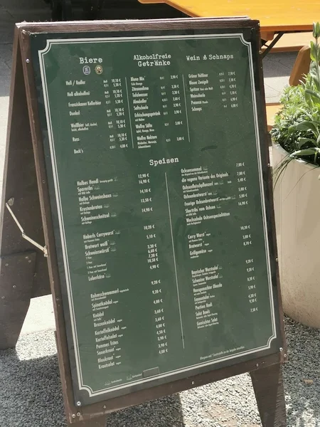 menu 2 of Zum Flaucher Biergarten