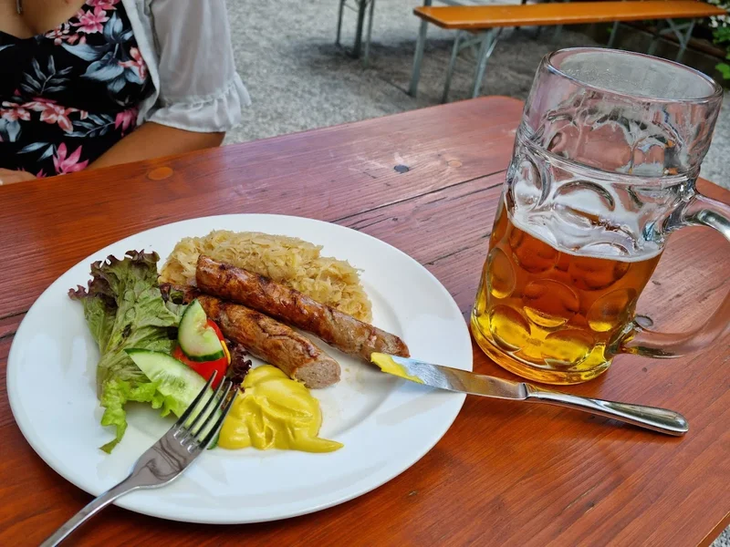 menu 1 of Biergarten am Muffatwerk