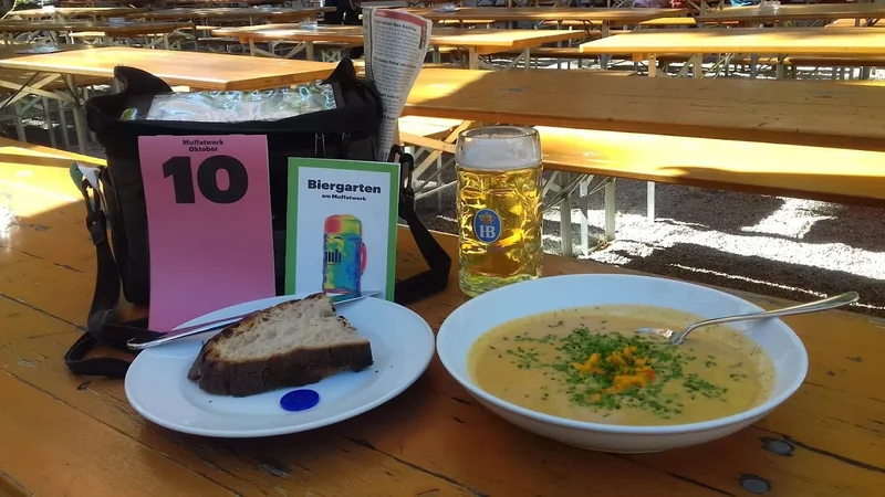 menu 2 of Biergarten am Muffatwerk