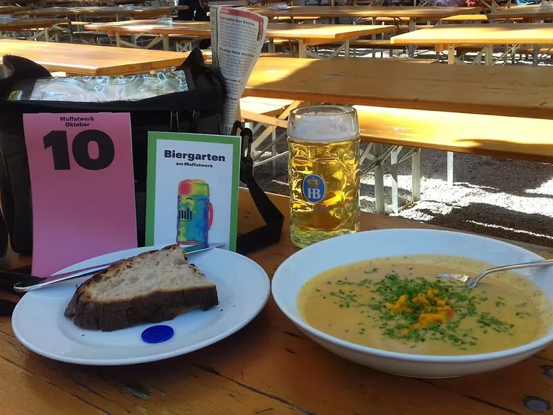 menu 2 of Biergarten am Muffatwerk