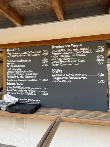 menu 0 of Biergarten am Muffatwerk