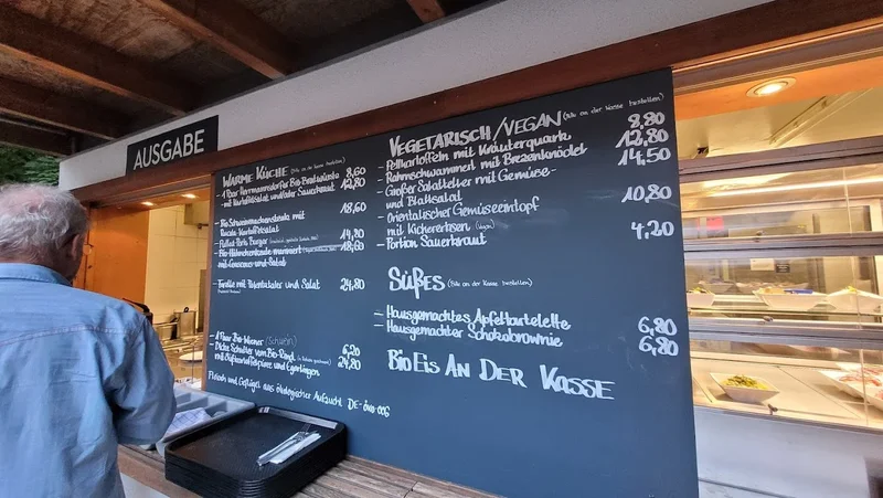 menu 2 of Biergarten am Muffatwerk