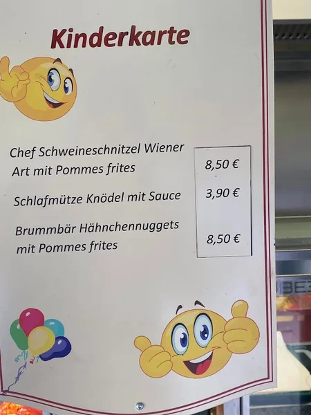 menu 1 of Aumeister Restaurant und Biergarten im Englischen Garten